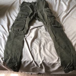 New H&M Joggers Green